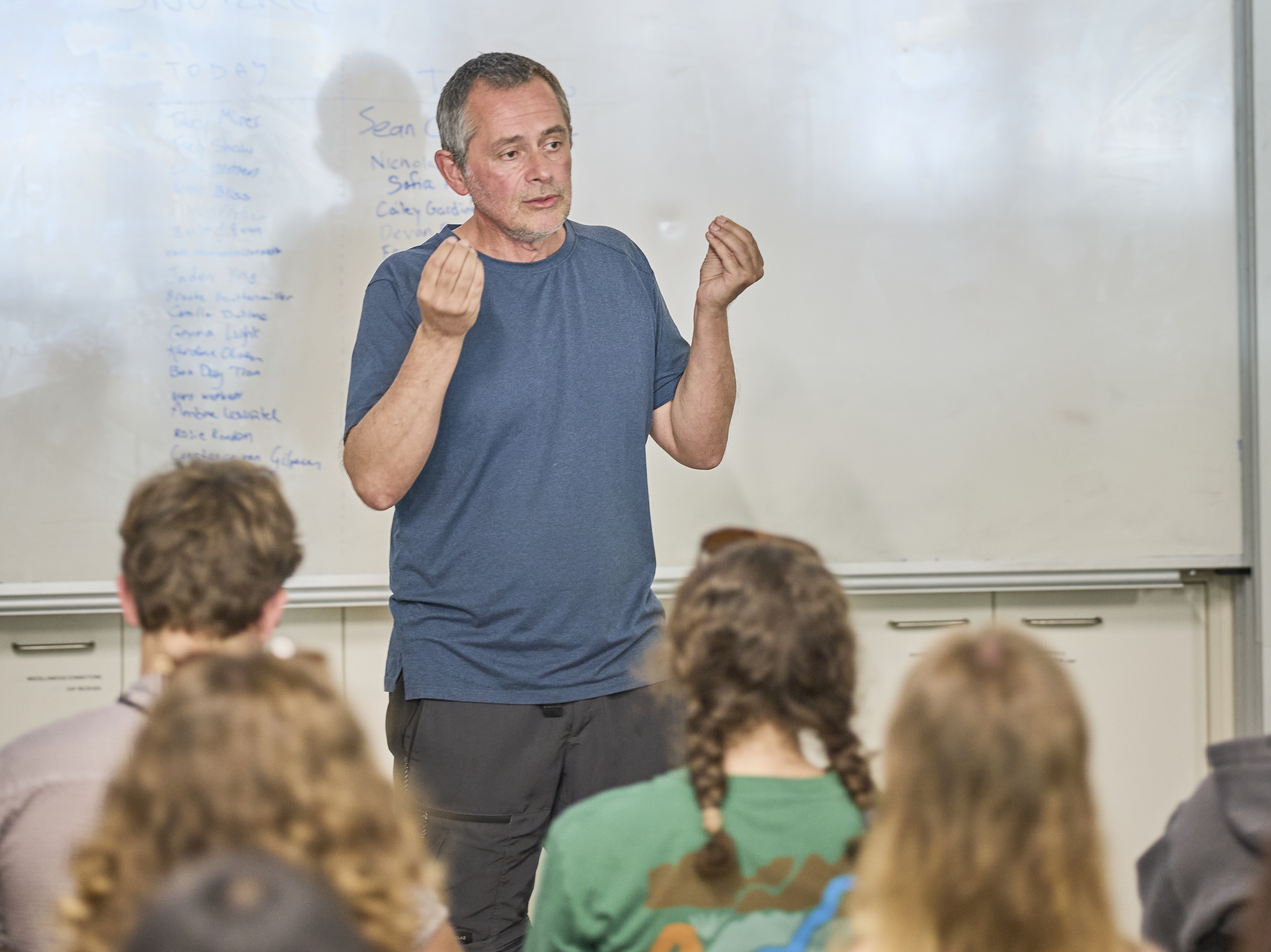 Alex Sen Gupta teaching