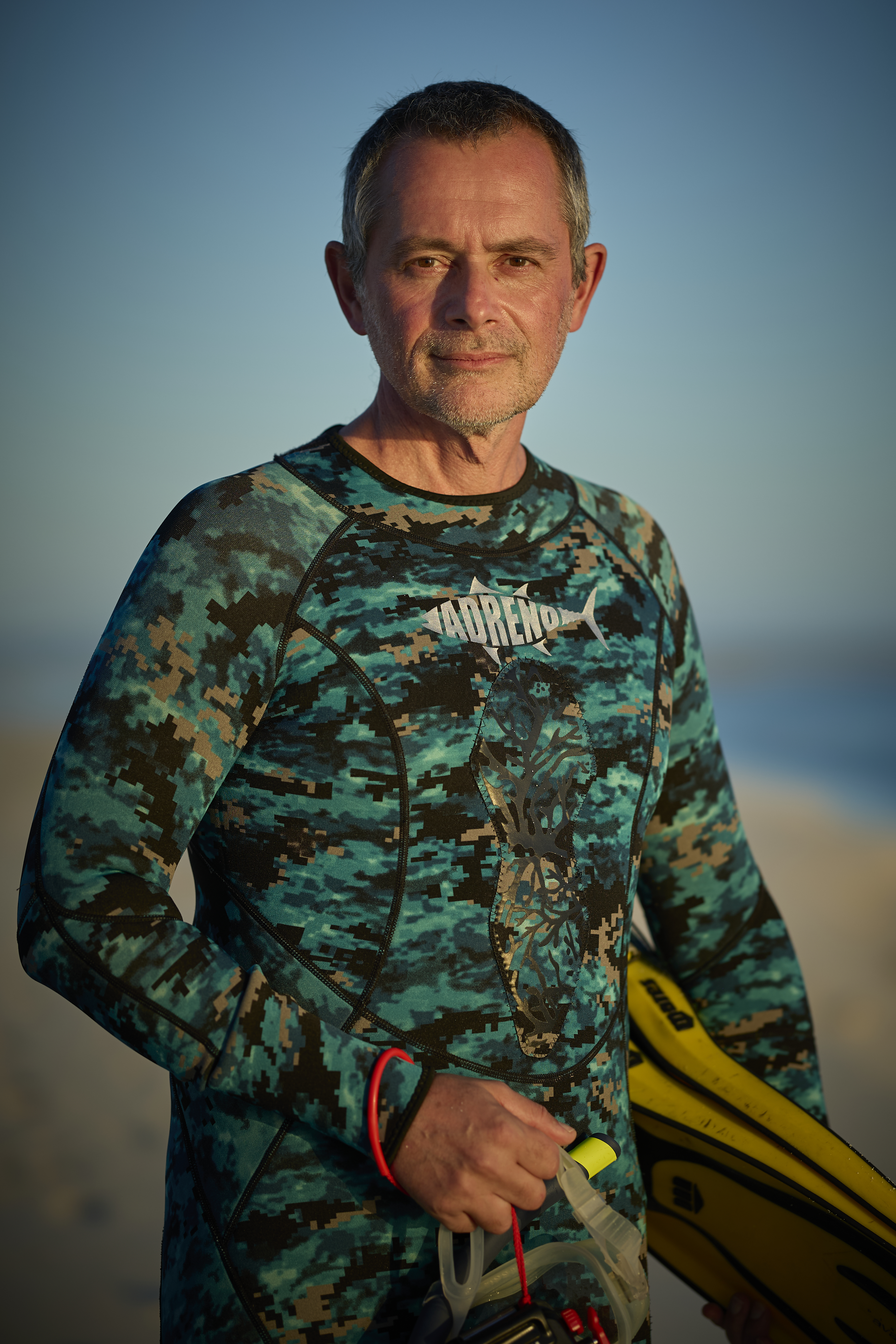 Alex Sen Gupta in diving gear